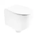 Унитаз подвесной Simas Bormio с сиденьем Soft Close (BR18/F85+BR006) фото 1 Aquada.com.ua