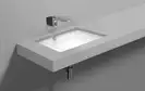 Раковина встраиваемая (в столешницу) снизу Simas Agile 55 х 35 см (S60) фото 2 Aquada.com.ua