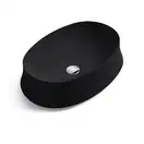 Раковина накладная на столешницу Simas Sharp 60 х 42 см, чёрный матовый (SH04NM) фото 1 Aquada.com.ua