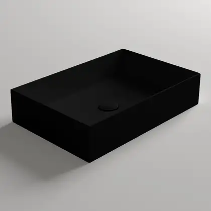 Раковина накладная на столешницу Simas Agile 60 х 40 см, Nero Matt (AG60NERO) фото 2 Aquada.com.ua Раковина накладная на столешницу Simas Agile 60 х 40 см, Nero Matt (AG60NERO) фото 2 Aquada.com.ua