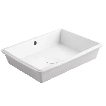 Раковина встраиваемая (в столешницу) снизу Simas Agile 48 х 37 см (S59) фото 1 Aquada.com.ua