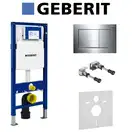 Инсталляция Geberit Duofix (3-в-1) в комплекте с клавишей Sigma 30, хром (111.300.00.5+156.050.00.1+111.815.00.1+115.883.KH.1) фото 1 Aquada.com.ua