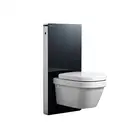 Инсталляция для унитаза Geberit Monolith Premium 131.021.SJ.1 (стекло черное) (131.021.SJ.1) фото 1 Aquada.com.ua