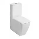Унитаз-компакт Rimfree (безободковий) с бачком Geberit Icon Square, с сиденьем Soft Close (200930000+228960000+571910000) фото 1 Aquada.com.ua