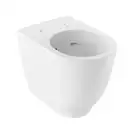 Geberit унитаз напольный Rimfree (безободковый), с сиденьем Soft Close (500.602.01.2+500.605.01.2) фото 2 Aquada.com.ua