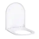 Geberit унитаз напольный Rimfree (безободковый), с сиденьем Soft Close (500.602.01.2+500.605.01.2) фото 3 Aquada.com.ua