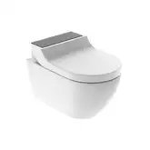 Подвесной унитаз-биде Geberit AquaClean Tuma Comfort (стекло/чёрный) (146.294.SJ.1)