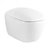 Унитаз подвесной Rimfree (безободковый) Geberit Citterio, с сиденьем Soft Close (500.510.01.1+500.540.01.1)