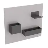 Магнитная доска Geberit с коробками для хранения (500.649.JL.2)