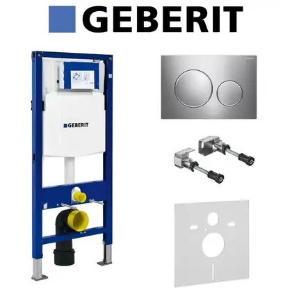 Инсталляция Geberit Duofix (3-в-1) в комплекте с клавишей Sigma 20, хром/мат (111.300.00.5+156.050.00.1+111.815.00.1+115.882.KH.1) фото 1 Aquada.com.ua Инсталляция Geberit Duofix (3-в-1) в комплекте с клавишей Sigma 20, хром/мат (111.300.00.5+156.050.00.1+111.815.00.1+115.882.KH.1) фото 1 Aquada.com.ua