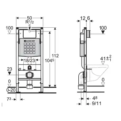 Инсталляция Geberit Duofix (3-в-1) в комплекте с клавишей Sigma 20, белая/золото (111.300.00.5+156.050.00.1+111.815.00.1+115.882.KK.1) фото 2 Aquada.com.ua Инсталляция Geberit Duofix (3-в-1) в комплекте с клавишей Sigma 20, белая/золото (111.300.00.5+156.050.00.1+111.815.00.1+115.882.KK.1) фото 2 Aquada.com.ua