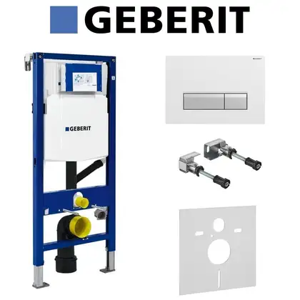 Инсталляция Geberit Duofix (3-в-1) в комплекте с клавишей Sigma 40 (функция поглащения запахов), белый/мат/алюминий (111.370.00.5+156.050.00.1+111.815.00.1+115.600.KQ.1) фото 1 Aquada.com.ua Инсталляция Geberit Duofix (3-в-1) в комплекте с клавишей Sigma 40 (функция поглащения запахов), белый/мат/алюминий (111.370.00.5+156.050.00.1+111.815.00.1+115.600.KQ.1) фото 1 Aquada.com.ua
