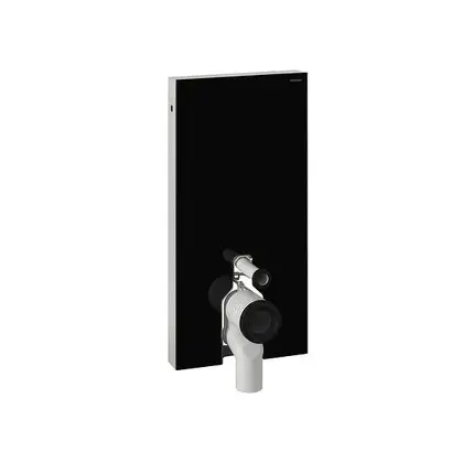 Инсталляция для напольного унитаза GEBERIT Monolith Premium 131.001.SJ.1 (стекло черное) (131.001.SJ.1) фото 1 Aquada.com.ua