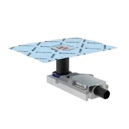 Трап для душа Geberit Uniflex высота пола от 65 мм, d40мм (154.052.00.1) фото 1 Aquada.com.ua Трап для душа Geberit Uniflex высота пола от 65 мм, d40мм (154.052.00.1) фото 1 Aquada.com.ua