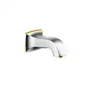 Излив на ванну Hansgrohe Metropol Classic (цвет - хром/золото) (13425090) фото 1 Aquada.com.ua