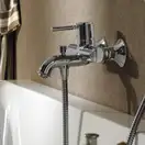 Смеситель для ванны, однорычажный Hansgrohe Talis Classic (цвет - хром) (14140000) фото 2 Aquada.com.ua