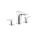 Cмеситель для раковины Hansgrohe PuraVida (цвет - хром), с донным клапаном Push-Open (15073000) фото 1 Aquada.com.ua