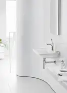 Смеситель для раковины, однорычажный Hansgrohe PuraVida (цвет - хром) (15075000) фото 2 Aquada.com.ua