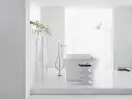 Смеситель отдельностоящий для ванны Hansgrohe PuraVida (цвет - хром/белый) (15473400) фото 2 Aquada.com.ua