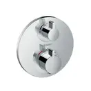 Термостат для душа с запорным вентилем Hansgrohe Ecostat S (цвет - хром) (15757000) фото 1 Aquada.com.ua
