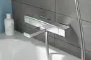 Набор смесителей для ванны с термостатом 3-в-1 Hansgrohe Metropol/Ecostat E/Croma Select E (цвет - хром) (157742020) фото 3 Aquada.com.ua
