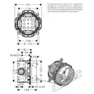 Душевая система скрытого монтажа с термостатом Hansgrohe Raindance (цвет - хром) (23815000) фото 5 Aquada.com.ua