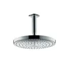 Верхний душ с держателем Hansgrohe Raindance Select S 2jet Ø 240 мм (цвет - хром), EcoSmart 9 л/мин (26469000) фото 1 Aquada.com.ua