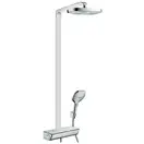 Душевая система с термостатом Hansgrohe Raindance Select E 300 2jet Showerpipe (цвет - хром) (27128000) фото 1 Aquada.com.ua