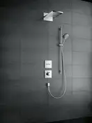 Шланговое подсоединение Hansgrohe FixFit (цвет - хром) (27453000) фото 2 Aquada.com.ua