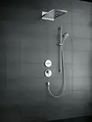 Шланговое подсоединение Hansgrohe FixFit (цвет - хром) (27453000) фото 5 Aquada.com.ua