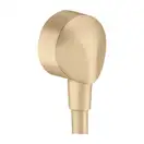 Шланговое подсоединение Hansgrohe Fixfit (цвет - матовая бронза) (27454140) фото 1 Aquada.com.ua