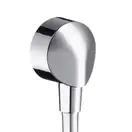 Шланговое подсоединение Hansgrohe FixFit (цвет - хром) (27458000) фото 1 Aquada.com.ua