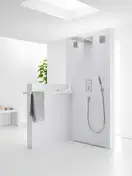 Лейка для душа "палочка" Hansgrohe PuraVida, EcoSmart 9 л/мин (цвет - хром), 1 вид струи (28568000) фото 2 Aquada.com.ua