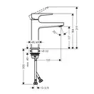 Набор смесителей для ванны 3-в-1 Hansgrohe Metropol/Croma Select E (цвет - хром) (32507000+32540000+26584400) фото 7 Aquada.com.ua