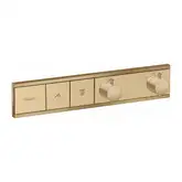 Термостат прихованого монтажу Hansgrohe RainSelect на 2 споживача, Brushed Bronze (15380140)