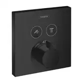 Hansgrohe ShowerSelect Термостат для душу, чорний мат (15763670)