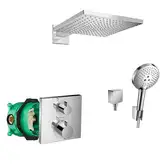 Душевая система скрытого монтажа с термостатом Hansgrohe Raindance (цвет - хром) (23815000)