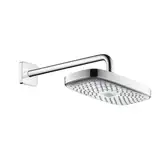 Верхній душ Hansgrohe Select Е 300 2jet з власником, білий / хром (27385400)