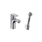 Смеситель для раковины с гигиеническим душем Hansgrohe Talis E2 (цвет - хром) (31165000)