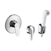 HANSGROHE Набор для гигиенического душа скрытого монтажа 2 (цвет - хром/белый) (32127111)