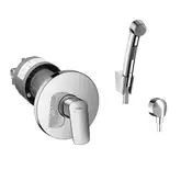 Набор скрытого монтажа с гигиенической лейкой Hansgrohe Logis (цвет - хром) (3B111219 (20180007))