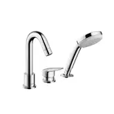 Змішувач для ванни Hansgrohe Logis на 3 отвори, хром (71313000)