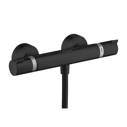 Термостат для душа Hansgrohe Ecostat Comfort (цвет - чёрный матовый) (13116670) фото 1 Aquada.com.ua Термостат для душа Hansgrohe Ecostat Comfort (цвет - чёрный матовый) (13116670) фото 1 Aquada.com.ua