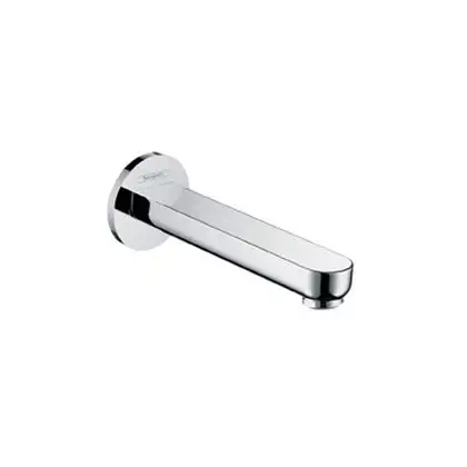 Излив для ванны длиной 161мм Hansgrohe Metris S (14420000) фото 1 Aquada.com.ua Излив для ванны длиной 161мм Hansgrohe Metris S (14420000) фото 1 Aquada.com.ua