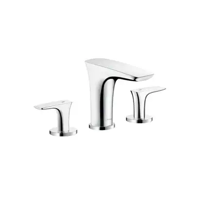 Cмеситель для раковины Hansgrohe PuraVida (цвет - хром), с донным клапаном Push-Open (15073000) фото 1 Aquada.com.ua Cмеситель для раковины Hansgrohe PuraVida (цвет - хром), с донным клапаном Push-Open (15073000) фото 1 Aquada.com.ua
