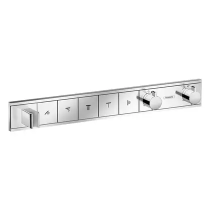 Термостат, скрытого монтажа, на 5 потребителей Hansgrohe RainSelect (цвет - хром) (15358000) фото 1 Aquada.com.ua Термостат, скрытого монтажа, на 5 потребителей Hansgrohe RainSelect (цвет - хром) (15358000) фото 1 Aquada.com.ua
