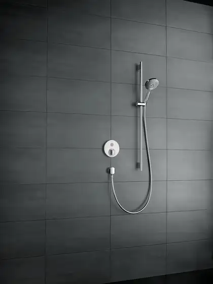 Смеситель для душа Hansgrohe ShowerSelect S (цвет - хром), для 1 потребителя (15747000) фото 2 Aquada.com.ua