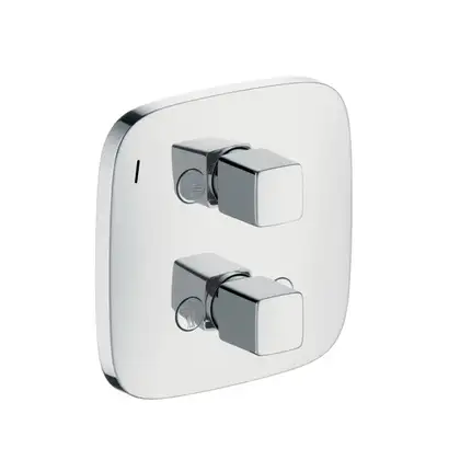 Запорный/переключающий вентиль Hansgrohe PuraVida iControl (цвет - хром) (15777000) фото 1 Aquada.com.ua