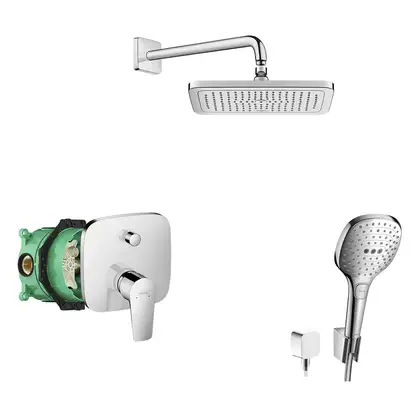 Душевая система скрытого монтажа Hansgrohe Croma/Talis (цвет - хром) (23745000) фото 1 Aquada.com.ua