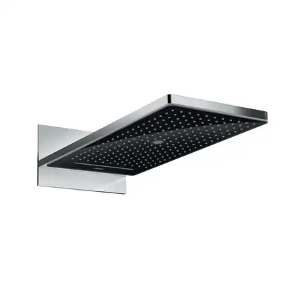 Верхний душ Hansgrohe Rainmaker Select 580 3jet (цвет - хром/чёрный) (24001600) фото 1 Aquada.com.ua Верхний душ Hansgrohe Rainmaker Select 580 3jet (цвет - хром/чёрный) (24001600) фото 1 Aquada.com.ua